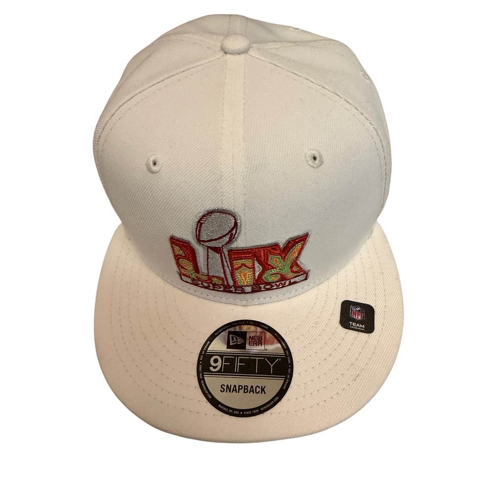 New Era 9FIFTY Super Bowl LVIII 58 Snapback Hat White NFL 70888793 OSFA